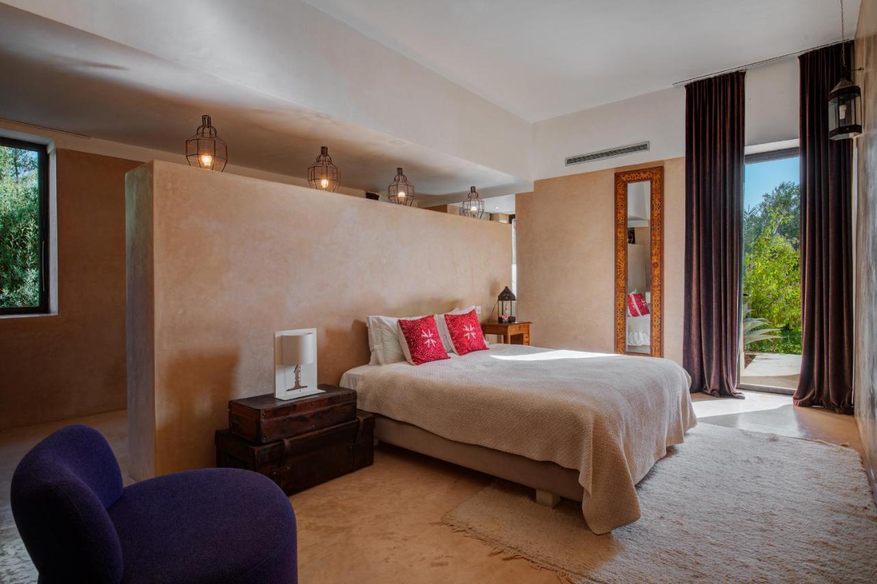 הוילה מרקש Pavillon Terra Ababila En Exclusivite מראה חיצוני תמונה
