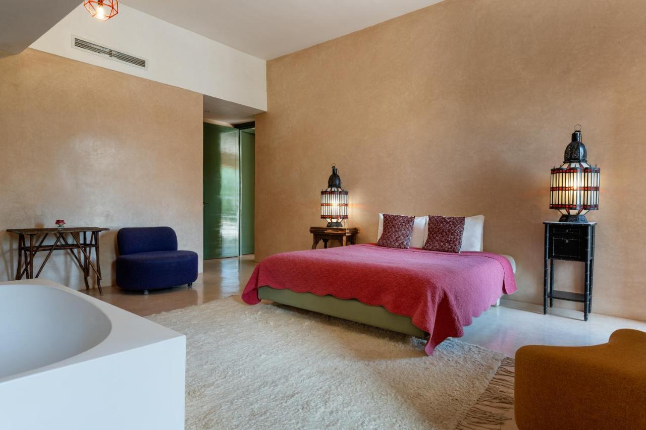 הוילה מרקש Pavillon Terra Ababila En Exclusivite מראה חיצוני תמונה