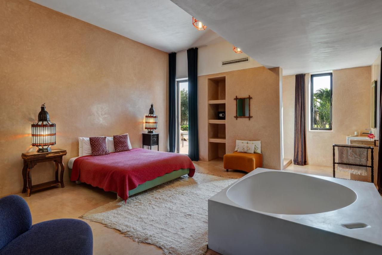 הוילה מרקש Pavillon Terra Ababila En Exclusivite מראה חיצוני תמונה